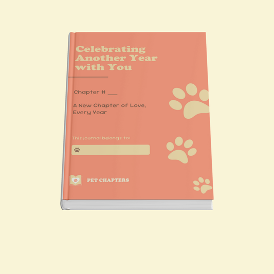 Birthday Journal for Pets | Pet Memory Book for Each Year Memories