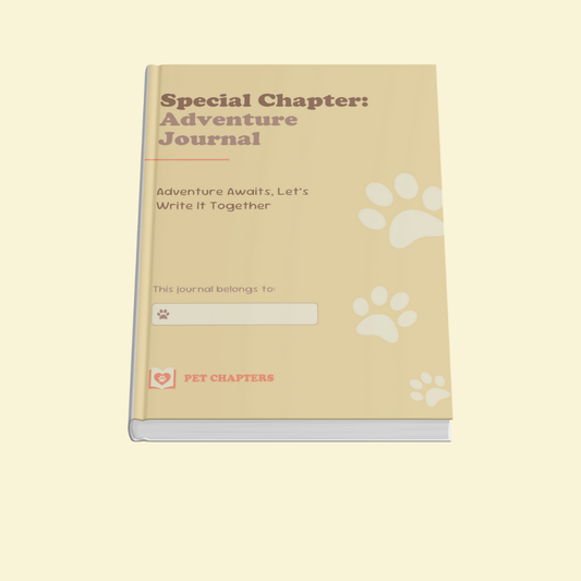 Adventures Journal for Pets | Pet Memory Book for Adventures Memories | Document Their Travels and Memories