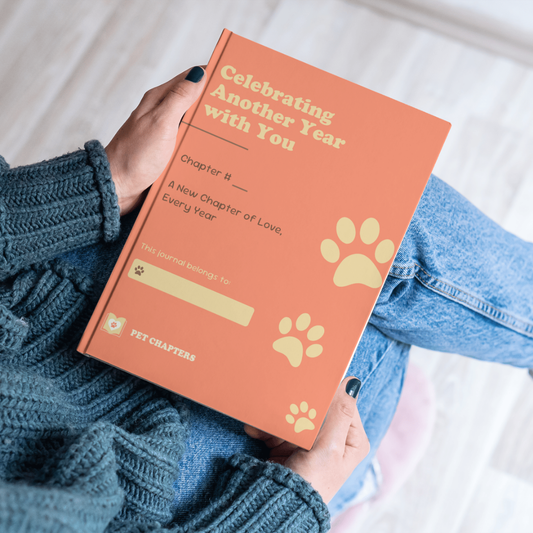 Birthday Journal for Pets | Pet Memory Book for Each Year Memories